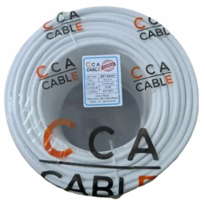 Câble souple alucuivre 2x1.5 mm²
