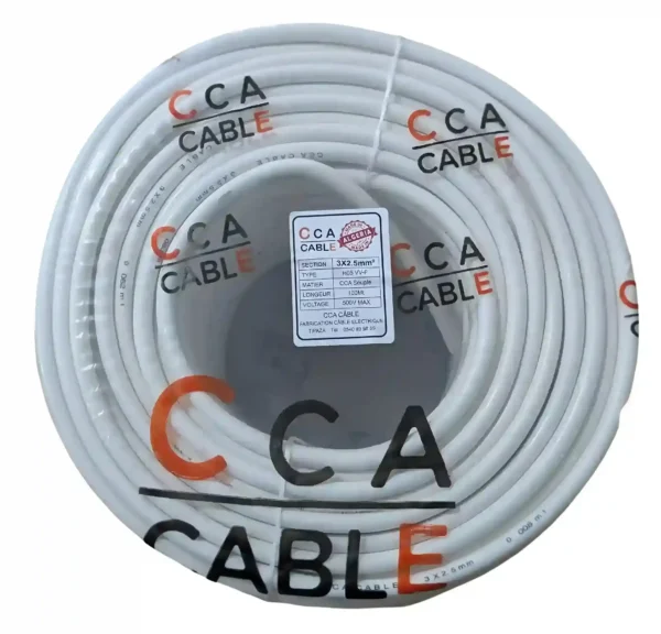 Câble souple alucuivre 3x2.5 mm²